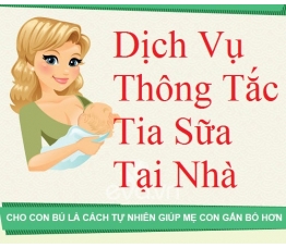 Thông tắc tia sữa tại nhà thành phố hồ chí minh